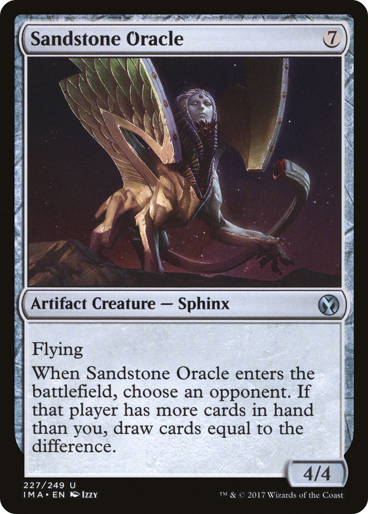 Sandstone Oracle (IMA-227)  Foil - Iconic Masters