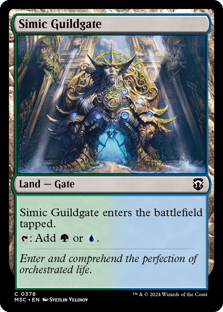Simic Guildgate (M3C-378)  - Modern Horizons 3 Commander