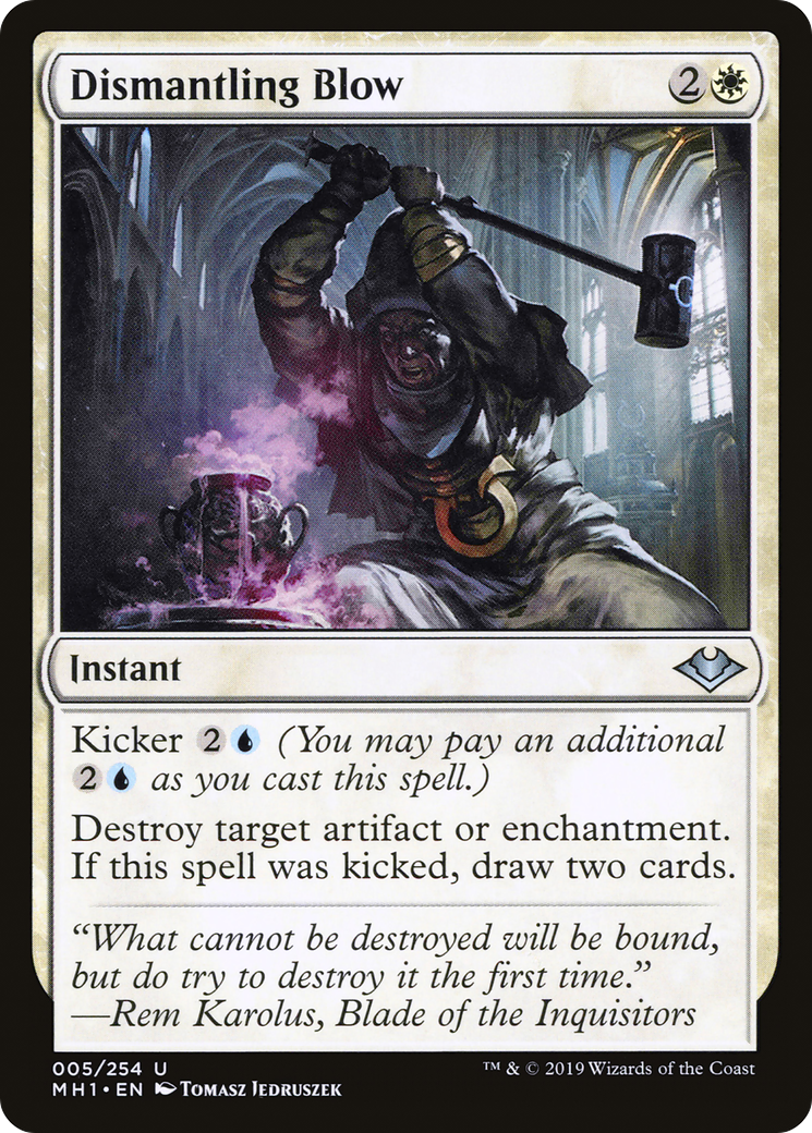 Dismantling Blow (MH1-005)  Foil - Modern Horizons