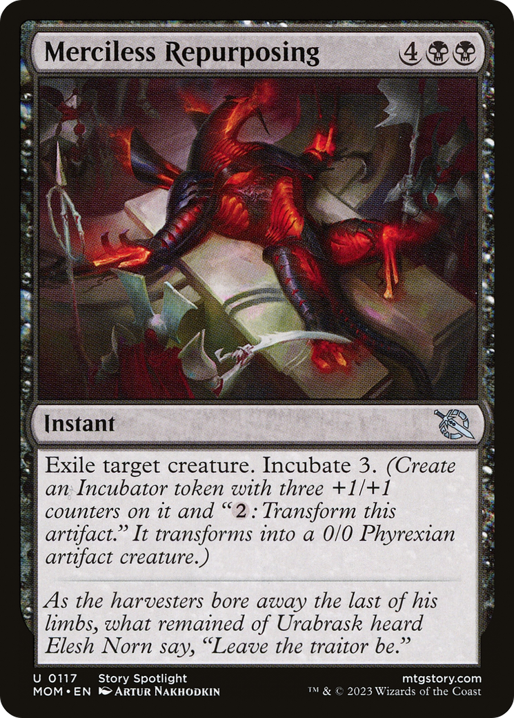 Merciless Repurposing (MOM-117)  - March of the Machine