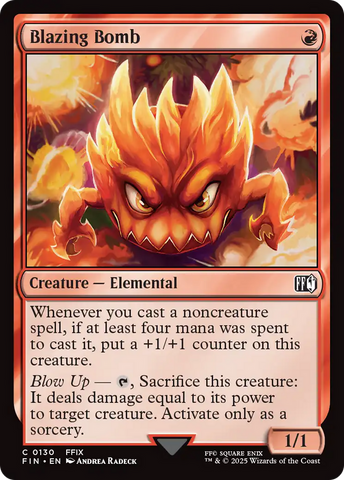Blazing Bomb (FIN-130)  - FINAL FANTASY