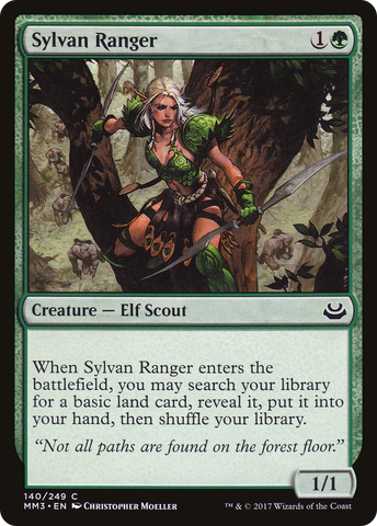 Sylvan Ranger (MM3-140)  Foil - Modern Masters 2017