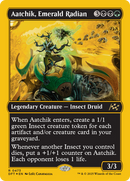 Aatchik, Emerald Radian (First-Place Foil) (DFT-473)  Foil - Aetherdrift