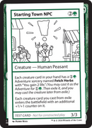 Starting Town NPC (MB2PC-)  - Mystery Booster 2