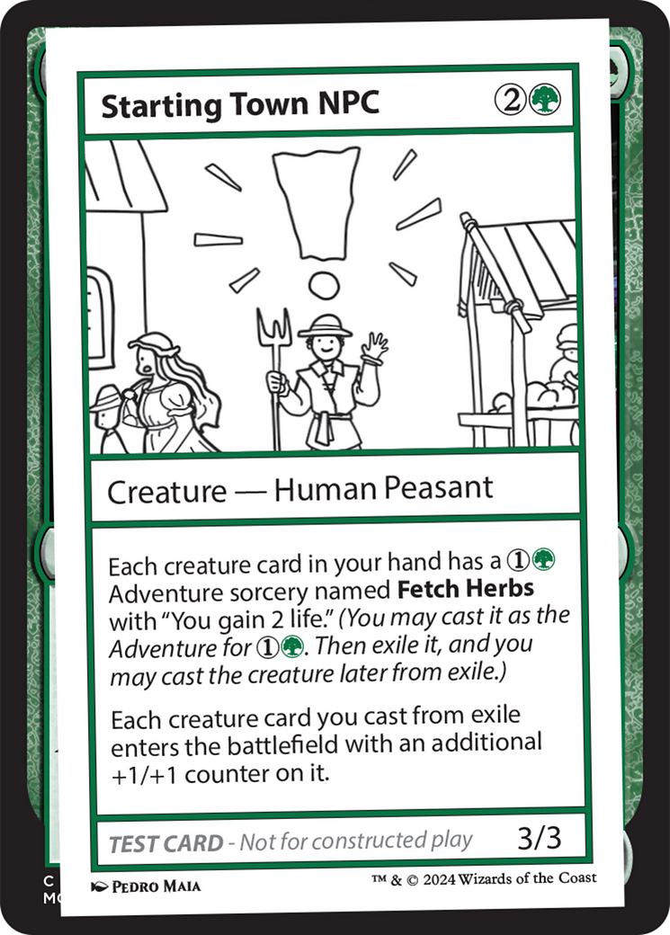 Starting Town NPC (MB2PC-)  - Mystery Booster 2