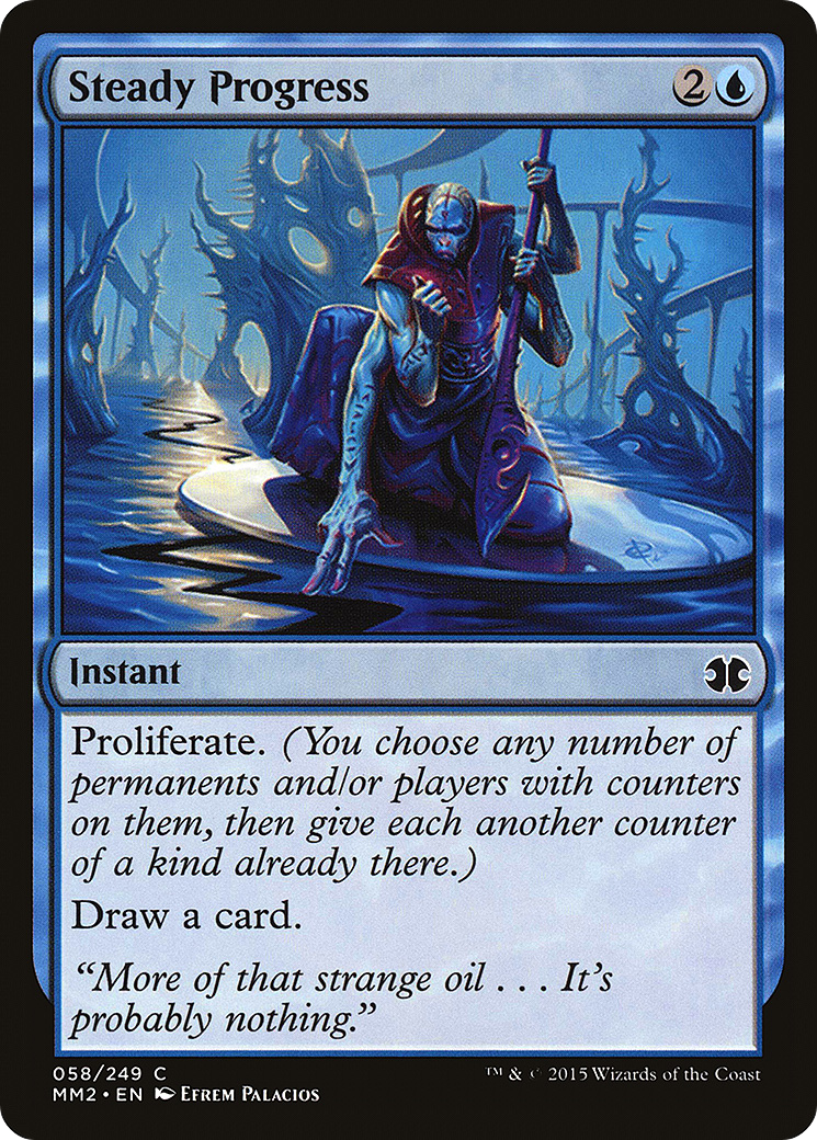 Steady Progress (MM2-058) - Modern Masters 2015 Foil
