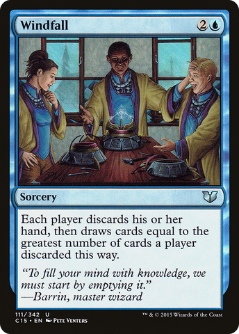 Windfall (C15-111)  - Commander 2015
