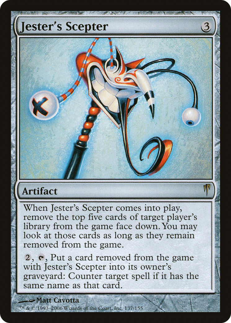 Jester's Scepter (CSP-137)  - Coldsnap
