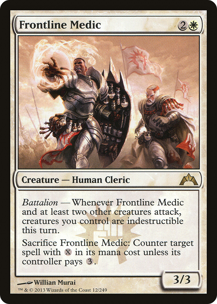 Frontline Medic (GTC-012)  Foil - Gatecrash
