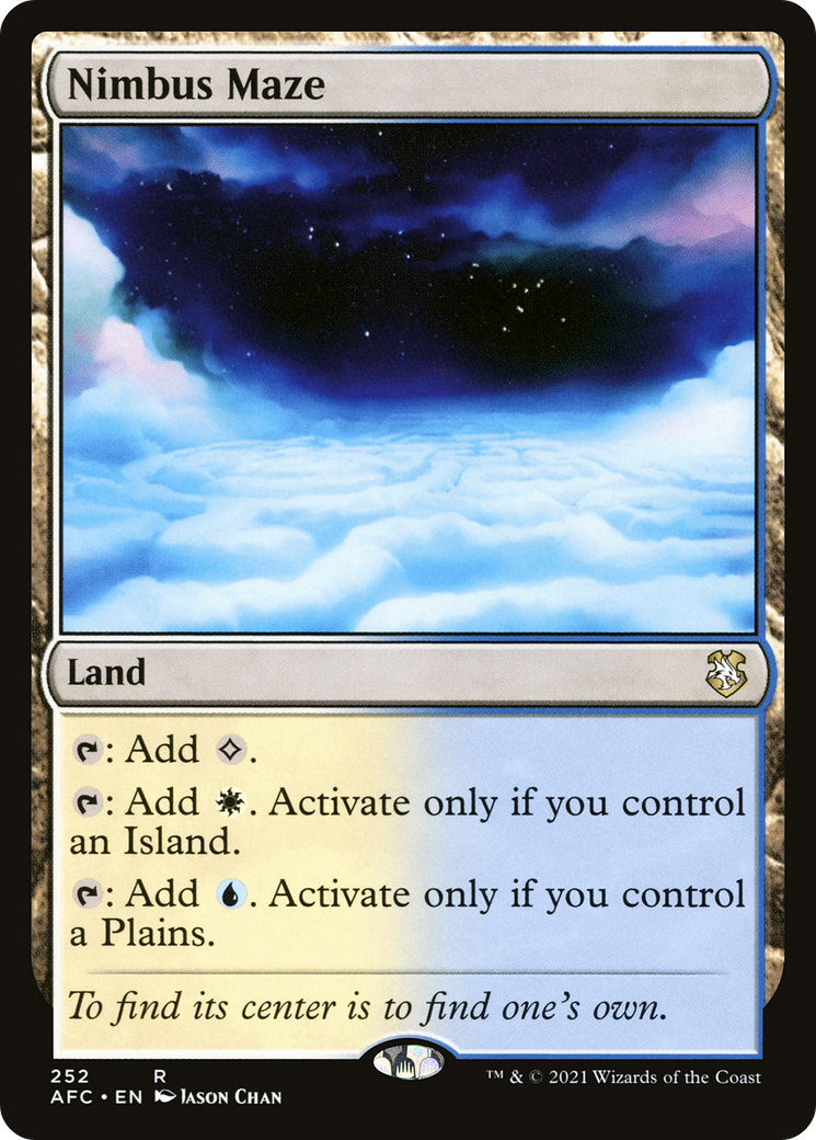Nimbus Maze (AFC-252) - Adventures in the Forgotten Realms Commander