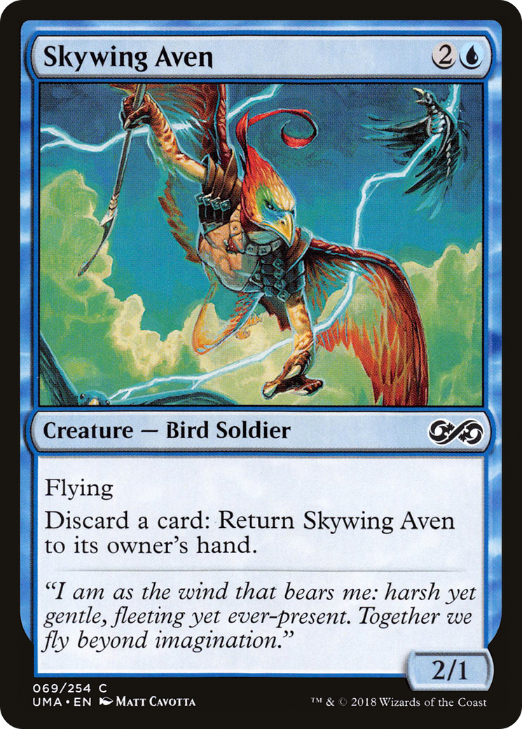 Skywing Aven (UMA-069)  Foil - Ultimate Masters