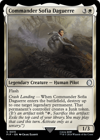 Commander Sofia Daguerre (PIP-015)  - Fallout