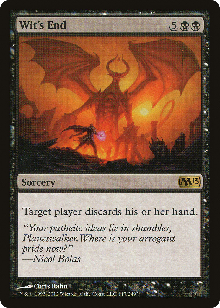 Wit's End (M13-117)  Foil - Magic 2013