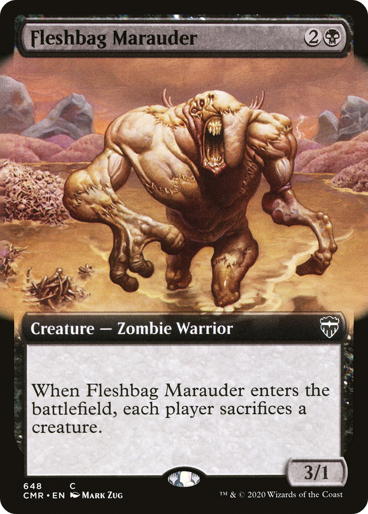 Fleshbag Marauder (Extended Art) (CMR-648)  Foil - Commander Legends: (Extended Art)