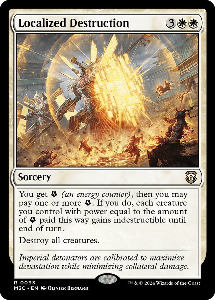 Localized Destruction (M3C-093)  - Modern Horizons 3 Commander