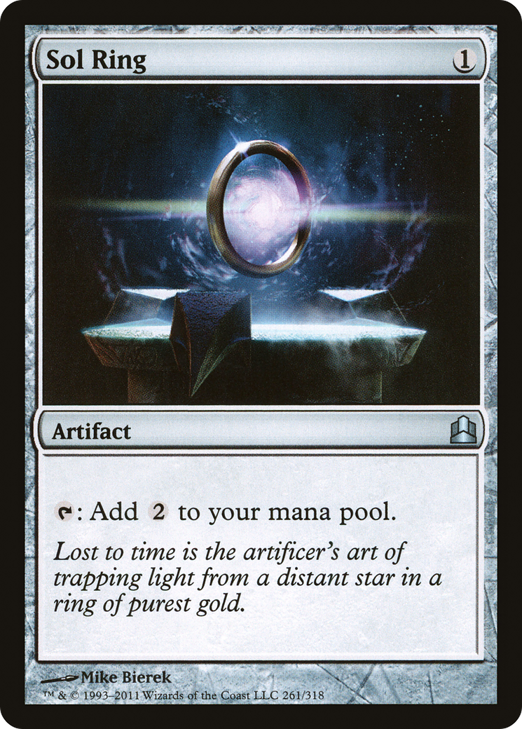 Sol Ring (CMD-261)  - Commander 2011