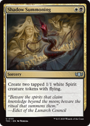 Shadow Summoning (TDC-101) - Commander: Tarkir: Dragonstorm