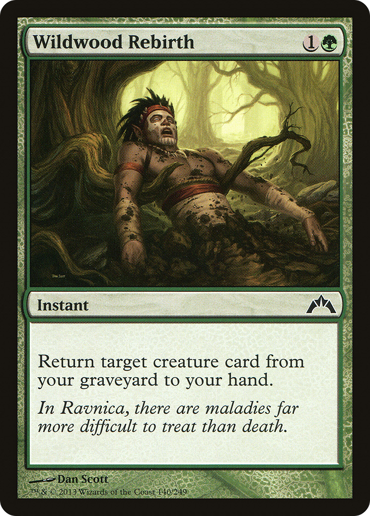 Wildwood Rebirth (GTC-140)  Foil - Gatecrash