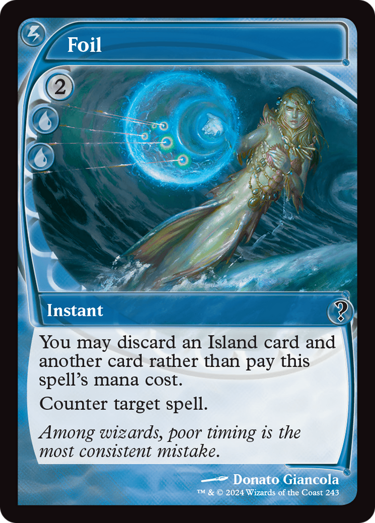 Foil (Future Sight) (MB2-243)  Foil - Mystery Booster 2