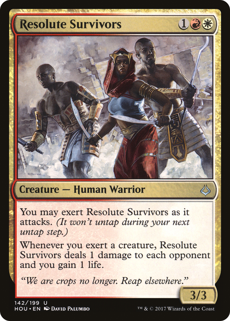 Resolute Survivors (HOU-142)  - Hour of Devastation