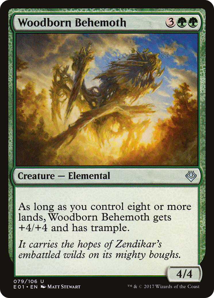 Woodborn Behemoth (AC2-079)  - Archenemy: Nicol Bolas