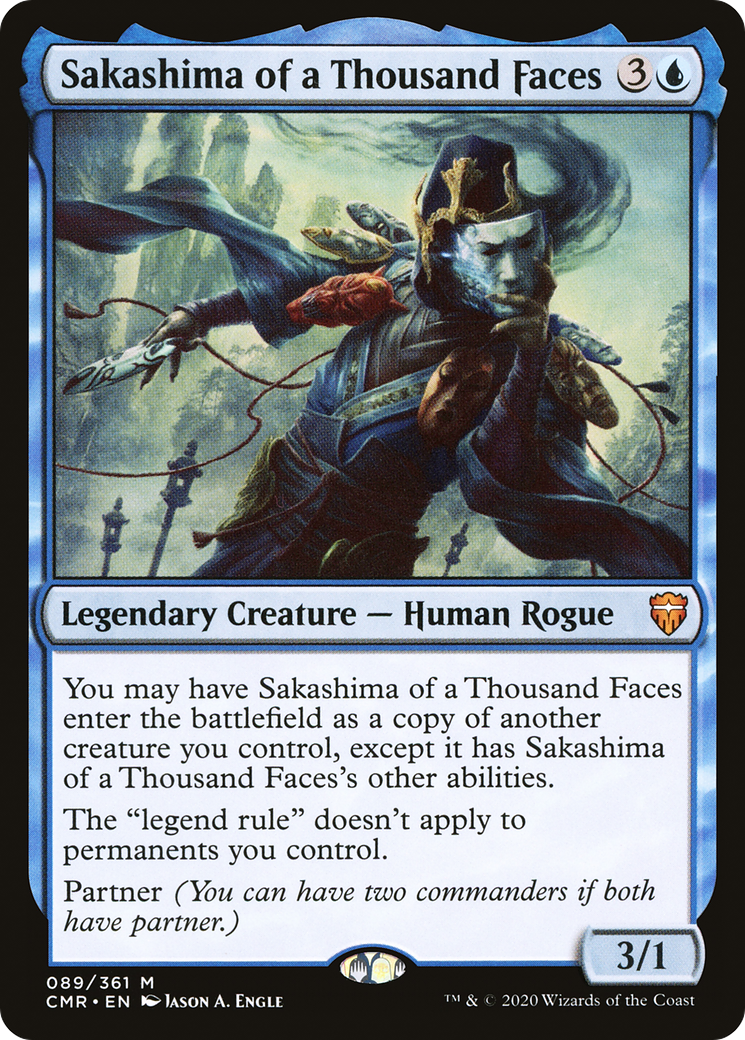 Sakashima of a Thousand Faces (CMR-089)  - Commander Legends