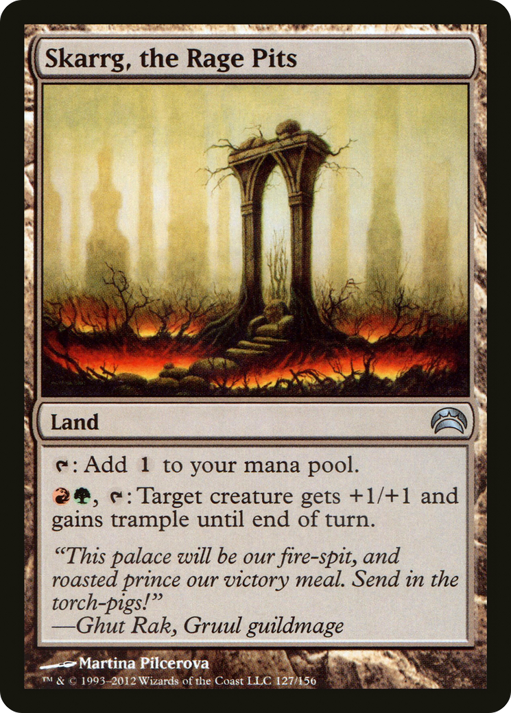 Skarrg, the Rage Pits (PC2-127)  Foil - Planechase 2012