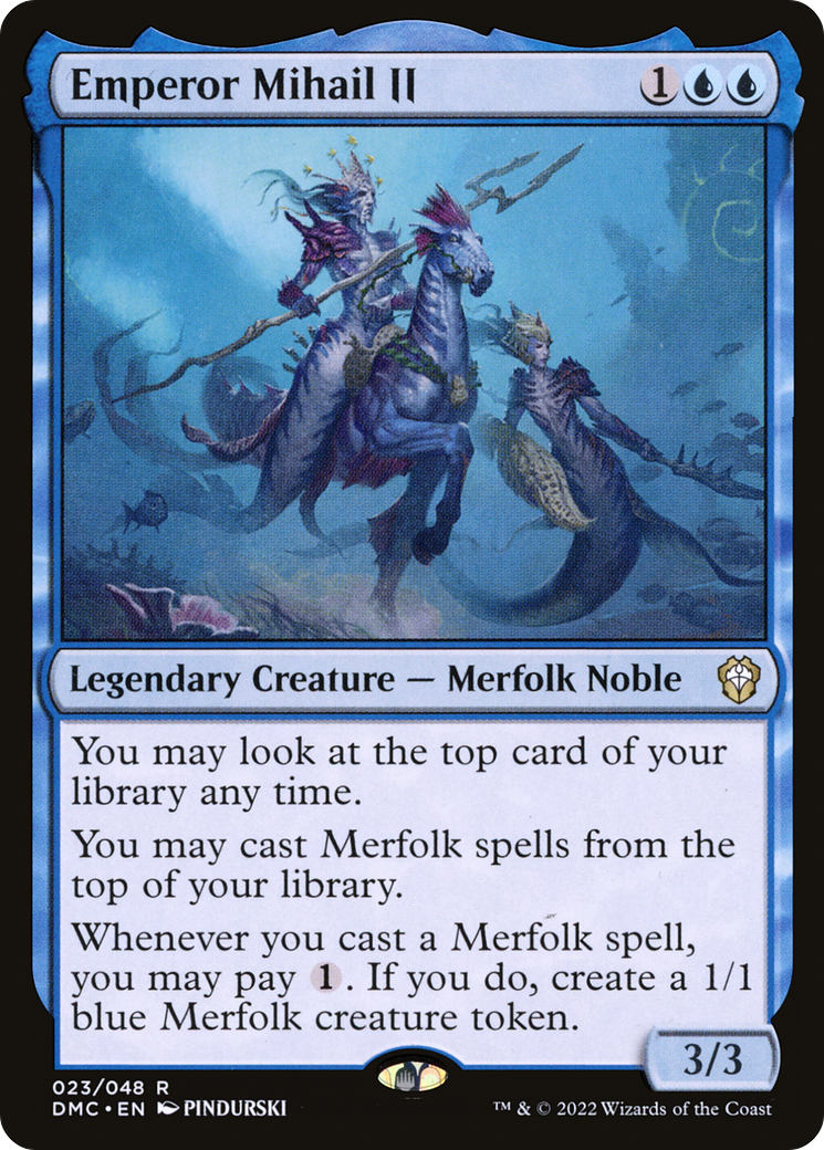 Emperor Mihail II (DMC-023)  - Dominaria United Commander