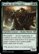 Surrak, the Hunt Caller (CMM-326)  Foil - Commander Masters