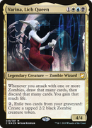 Varina, Lich Queen (C18-048)  Foil - Commander 2018