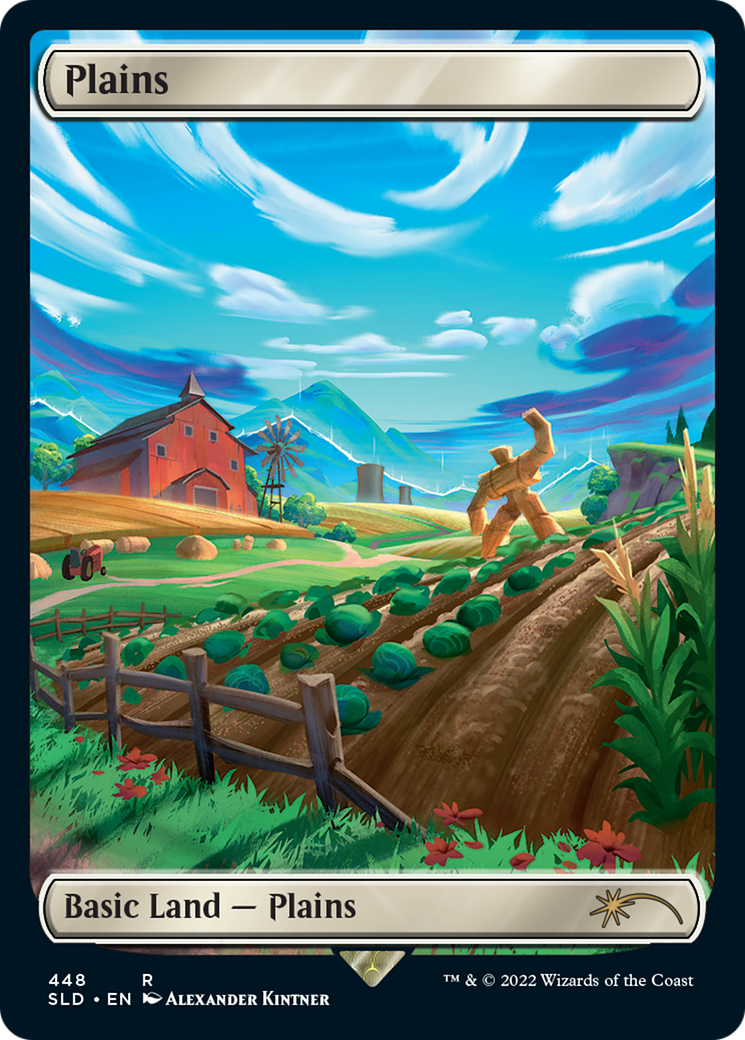 Plains (448) (SLD-448)  Foil - Secret Lair Drop: (Full Art)