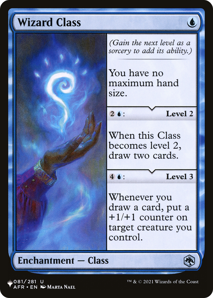 Wizard Class (LIST-081/281)  - The List