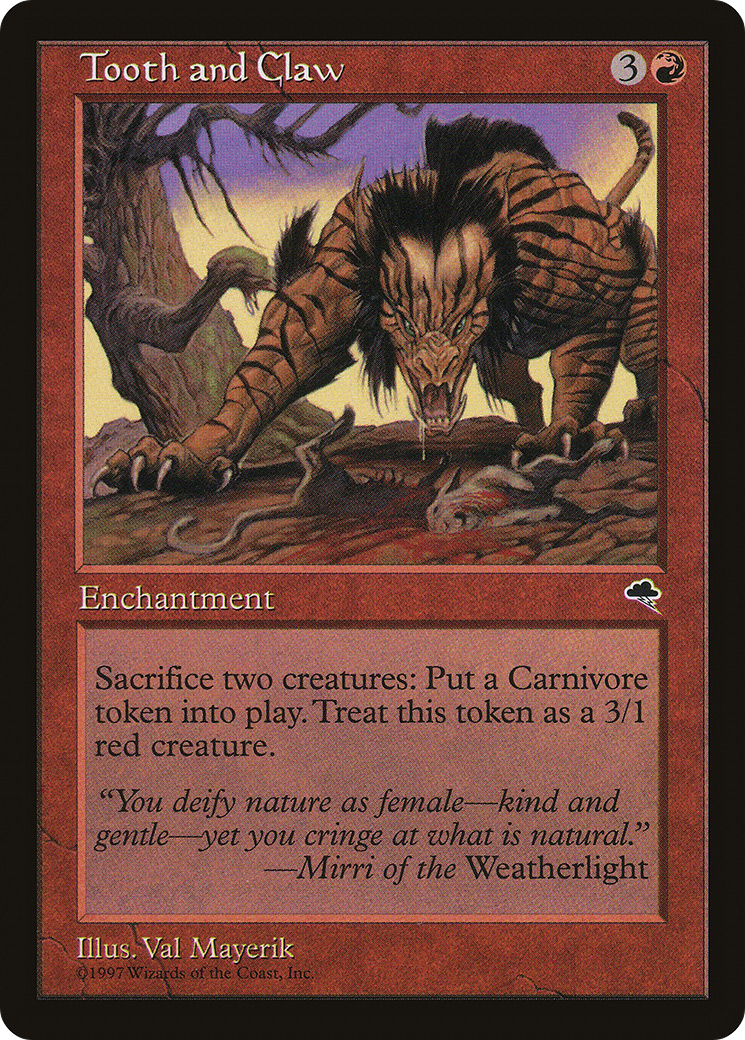 Tooth and Claw (TMP-210)  - Tempest