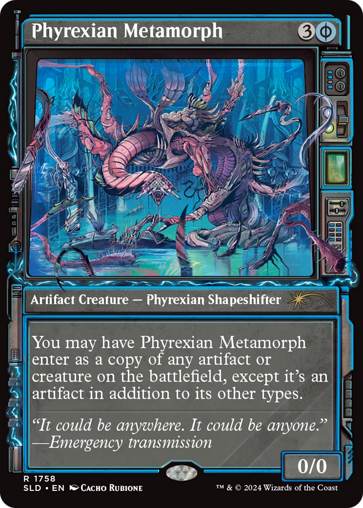Phyrexian Metamorph (SLD-1758)  - Secret Lair Drop: (Showcase)