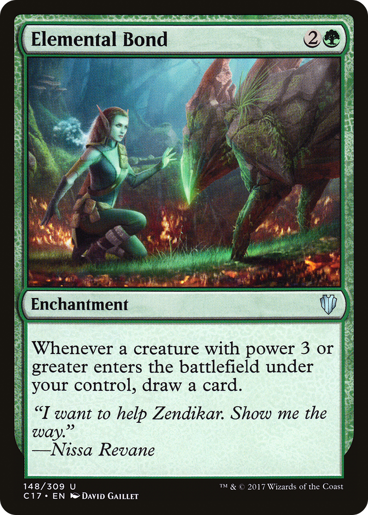 Elemental Bond (C17-148)  - Commander 2017