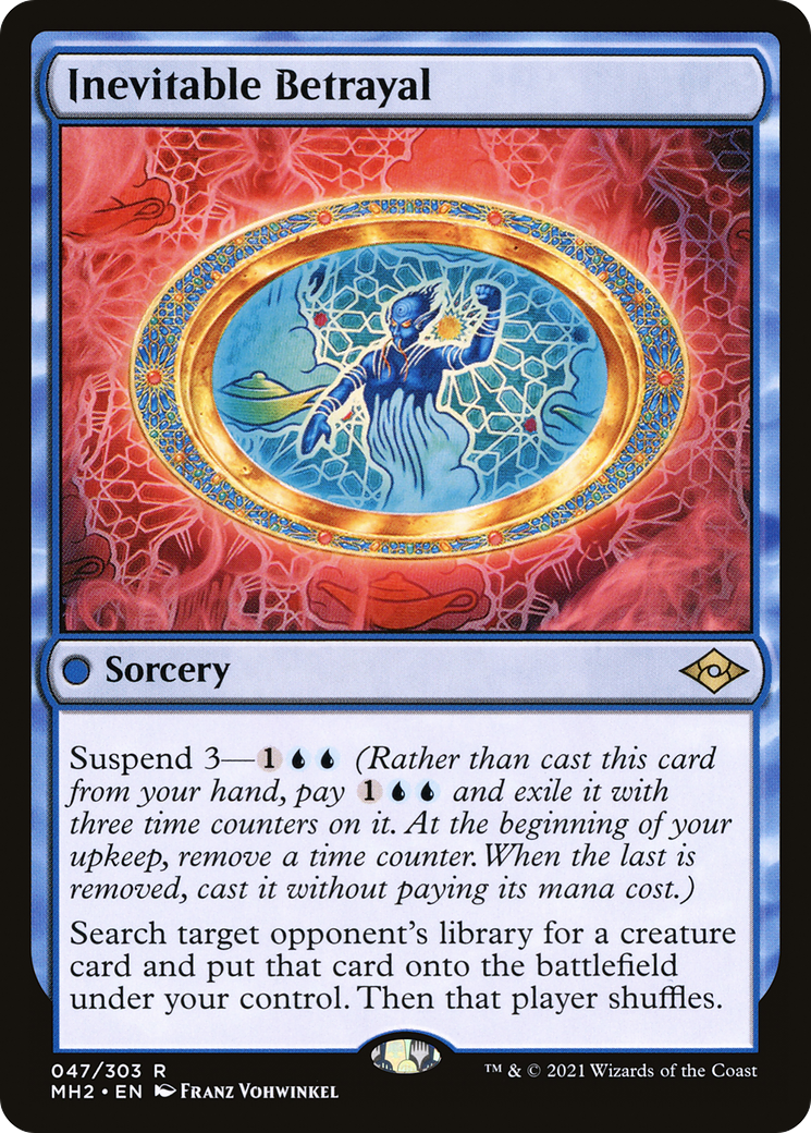 Inevitable Betrayal (MH2-047)  - Modern Horizons 2