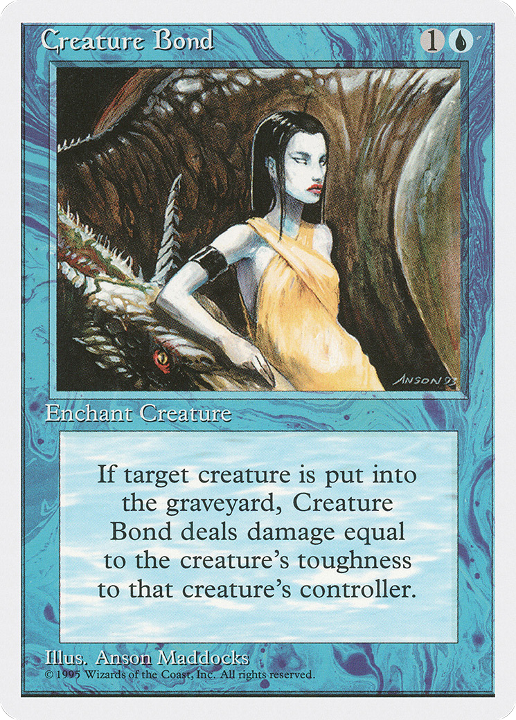Creature Bond (4ED-)  - Fourth Edition
