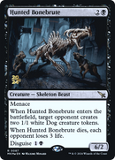 Hunted Bonebrute (PRE-087)  Foil - Murders at Karlov Manor Promos