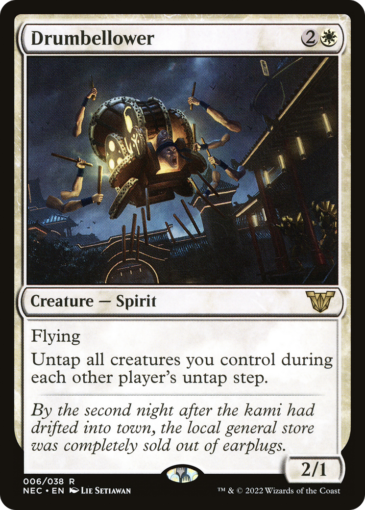 Drumbellower (NEC-006)  - Neon Dynasty Commander