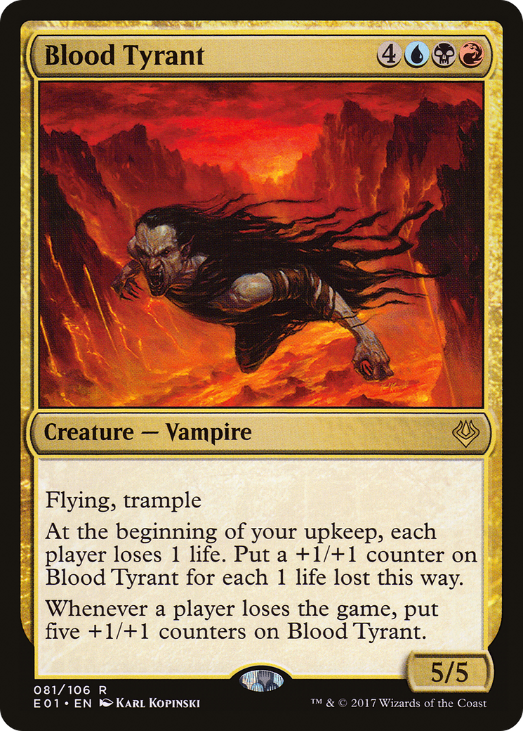 Blood Tyrant (AC2-081)  - Archenemy: Nicol Bolas