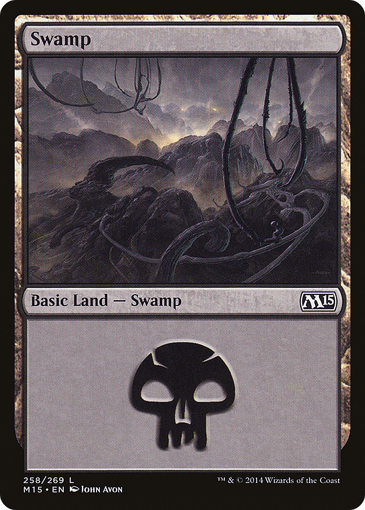 Swamp (258) (M15-258)  Foil - Magic 2015
