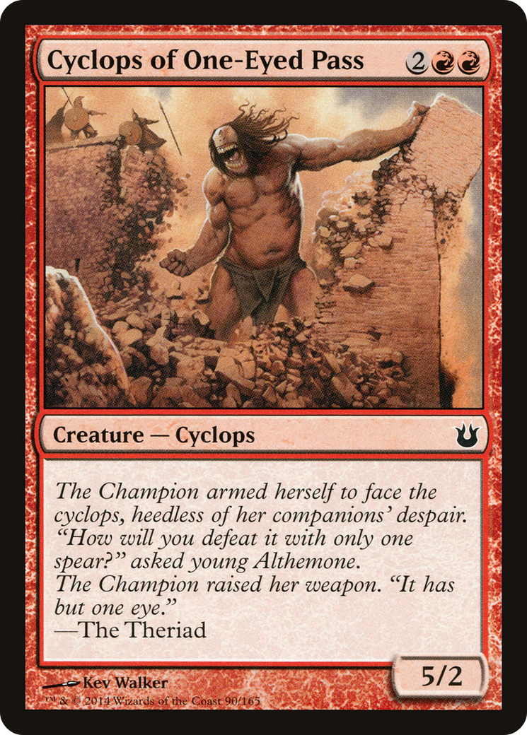 Cyclops of One-Eyed Pass (BNG-090)  - Born of the Gods