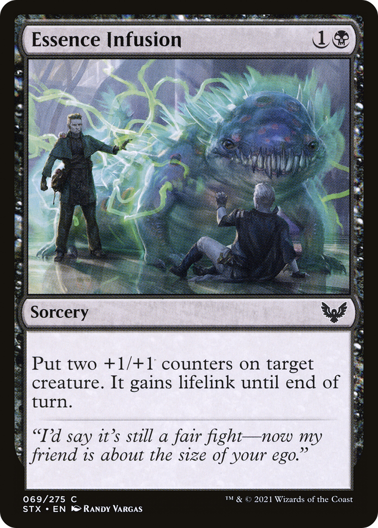Essence Infusion (STX-069)  Foil - Strixhaven: School of Mages