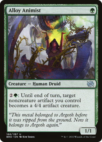 Alloy Animist (BRO-166)  - The Brothers' War