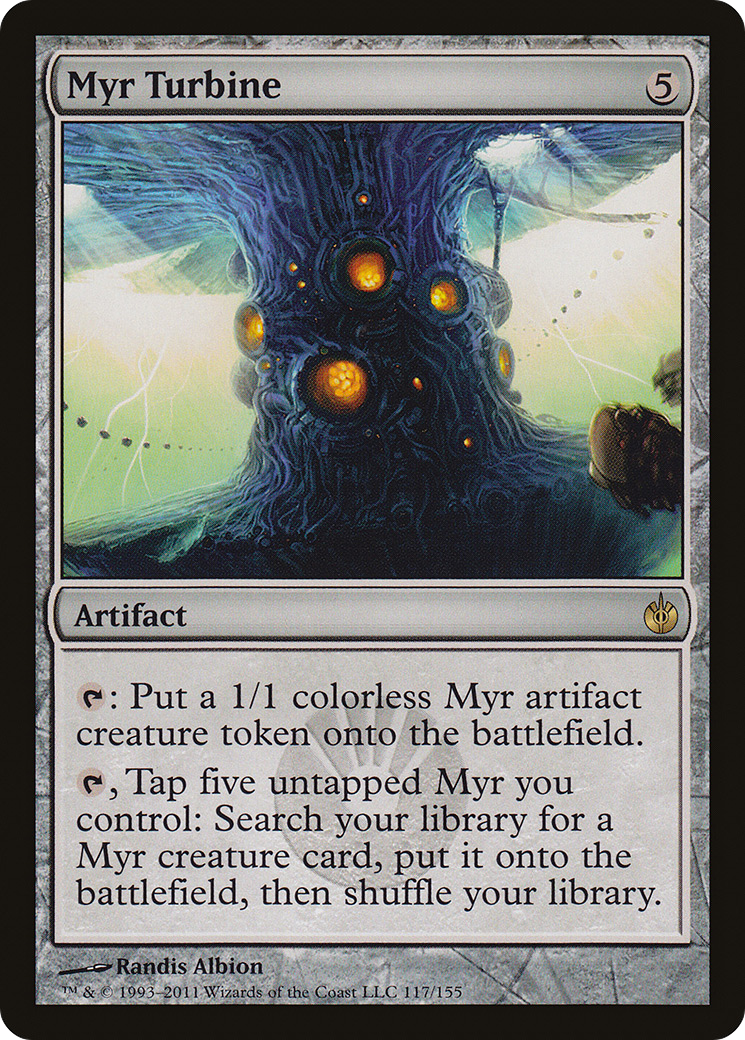 Myr Turbine (MBS-117)  - Mirrodin Besieged