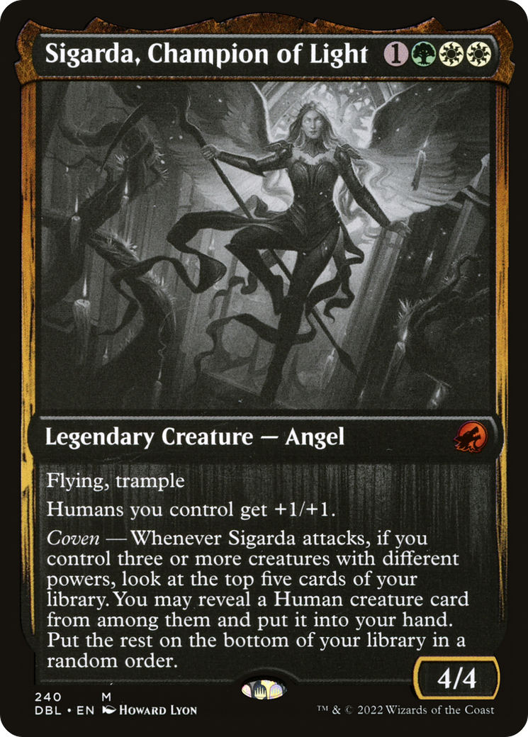Sigarda, Champion of Light (DBL-240)  - Innistrad: Double Feature