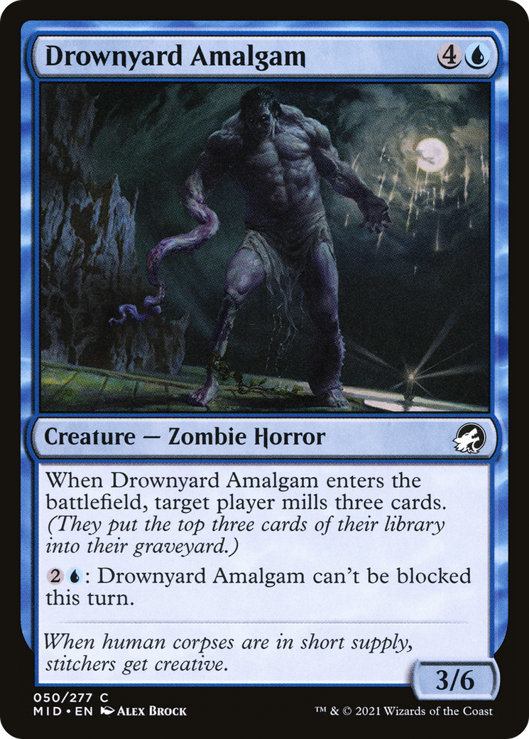 Drownyard Amalgam (MID-050)  - Innistrad: Midnight Hunt