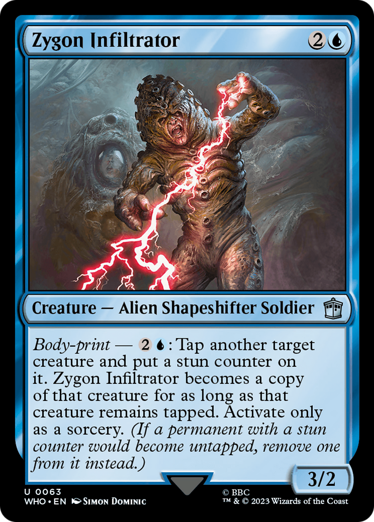 Zygon Infiltrator (WHO-063)  Foil - Doctor Who