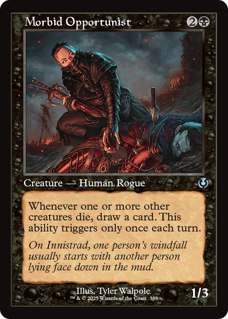Morbid Opportunist (Retro Frame) (INR-388)  - Innistrad Remastered