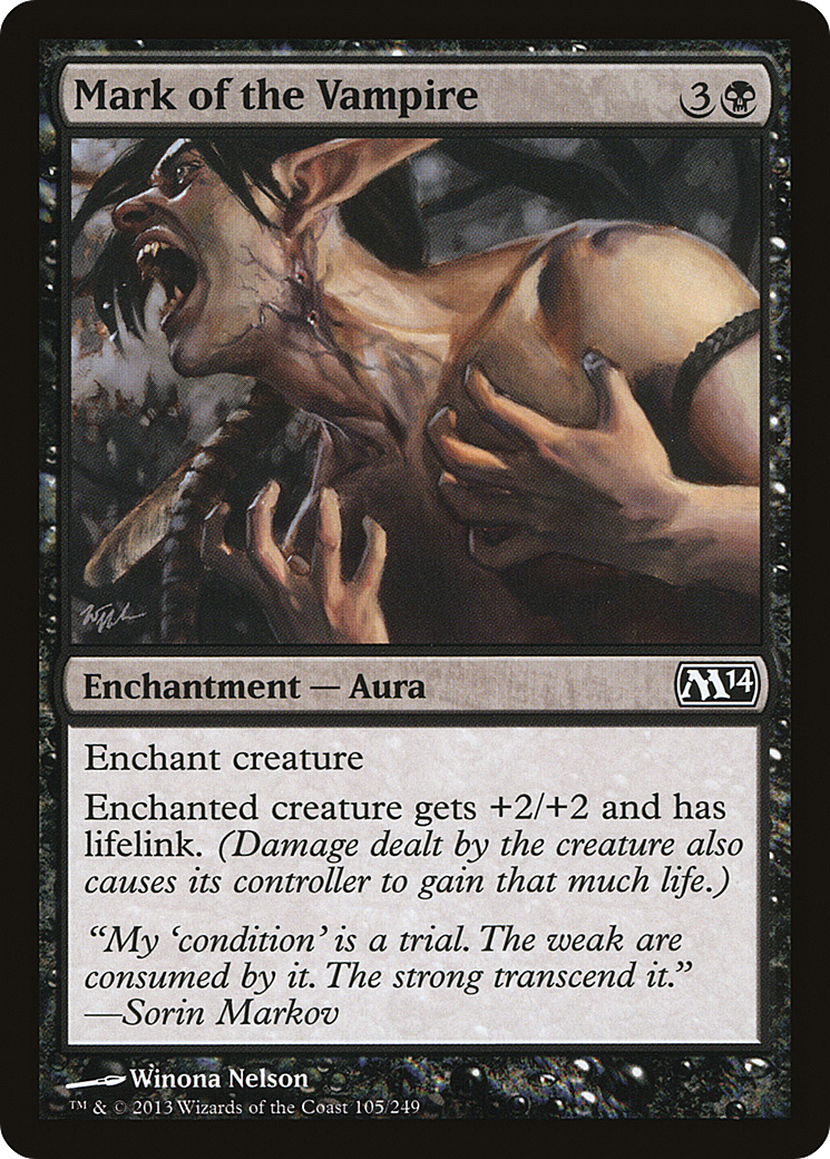 Mark of the Vampire (M14-105)  - Magic 2014
